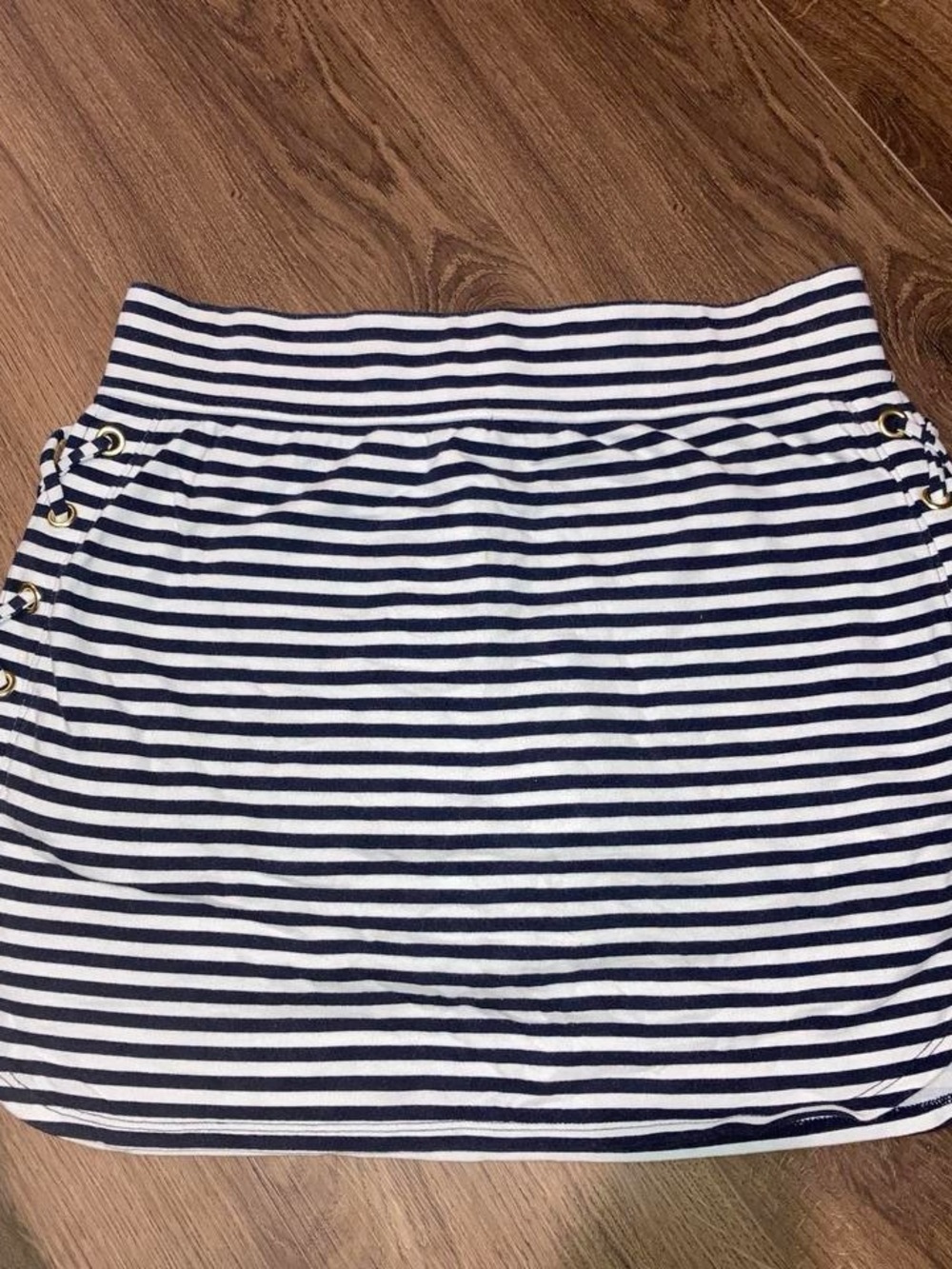 Striped Navy and White Women’s Skirt